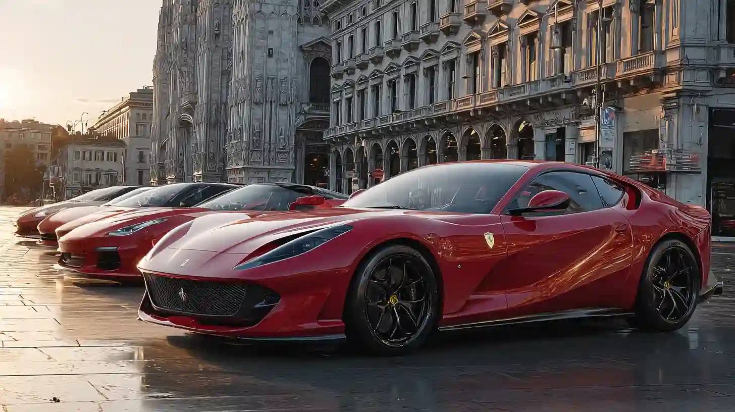 ferrari noleggio milano