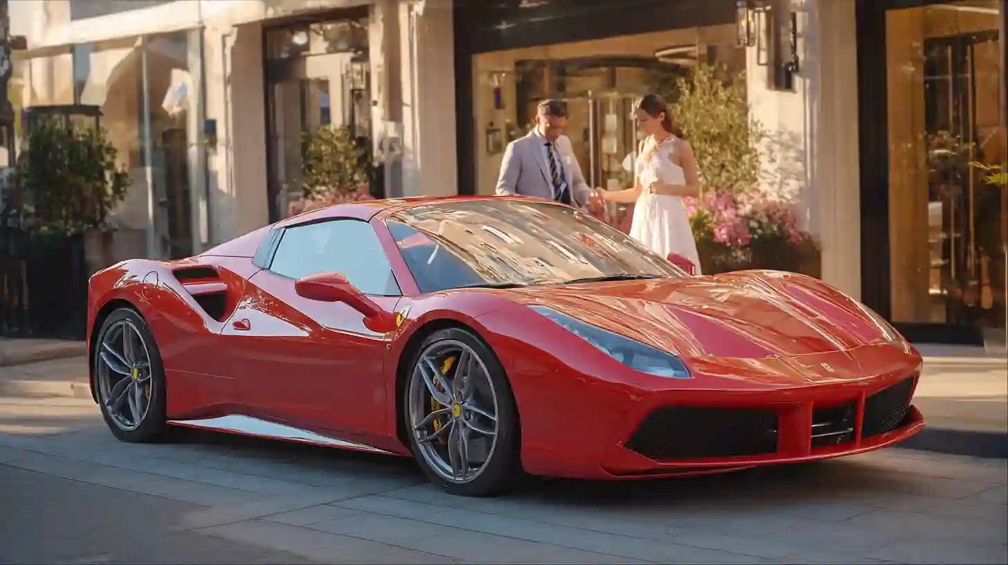 ferrari noleggio milano per regali esclusivi
