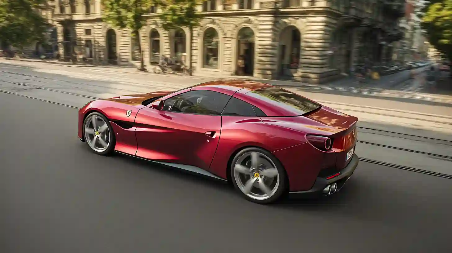 ferrari portofino noleggio milano 3