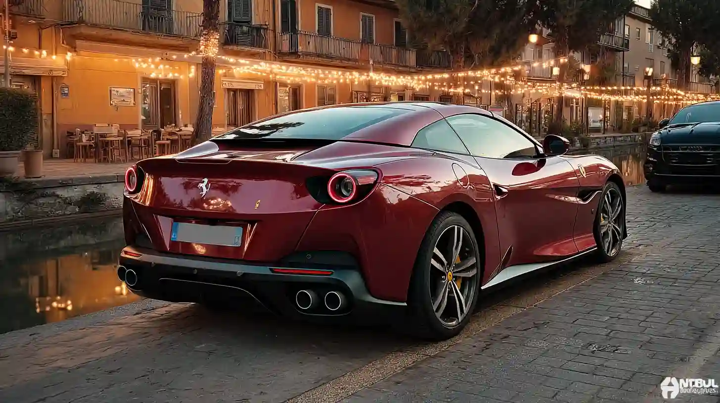 ferrari portofino noleggio milano 4