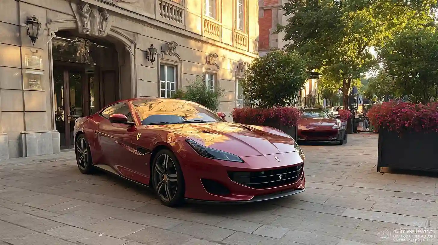 ferrari portofino noleggio milano 6