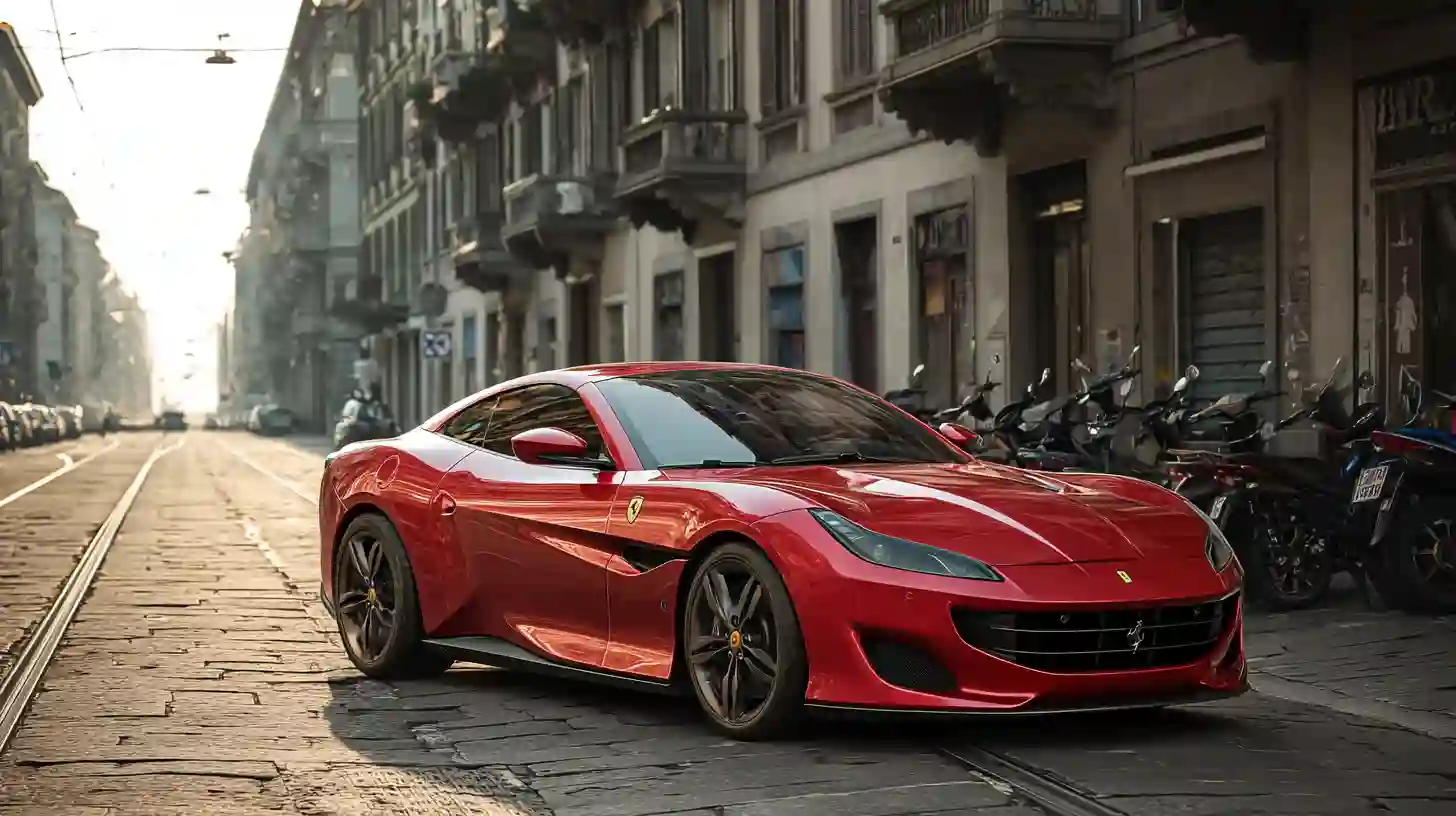 noleggio ferrari portofino milano