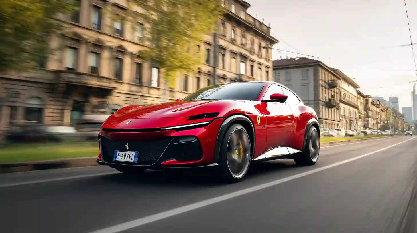 ferrari purosangue noleggio milano 10