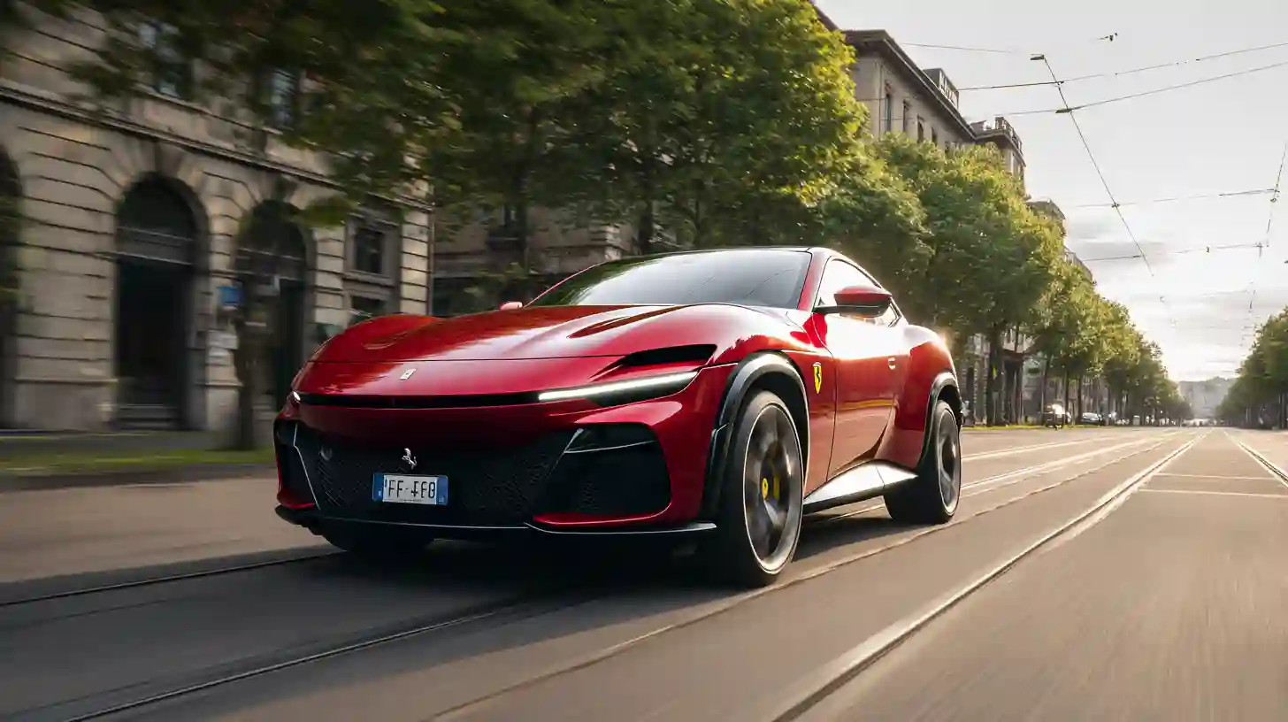 ferrari purosangue noleggio milano 3