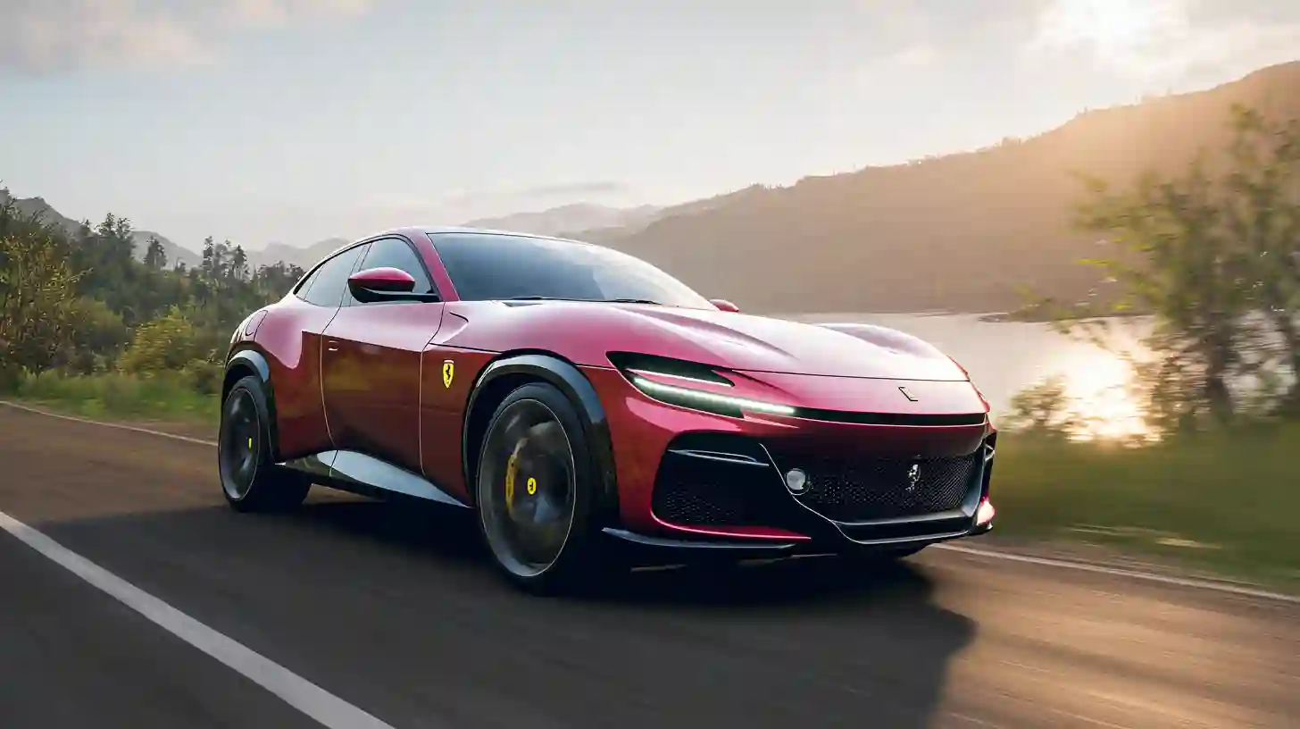 ferrari purosangue noleggio milano 5