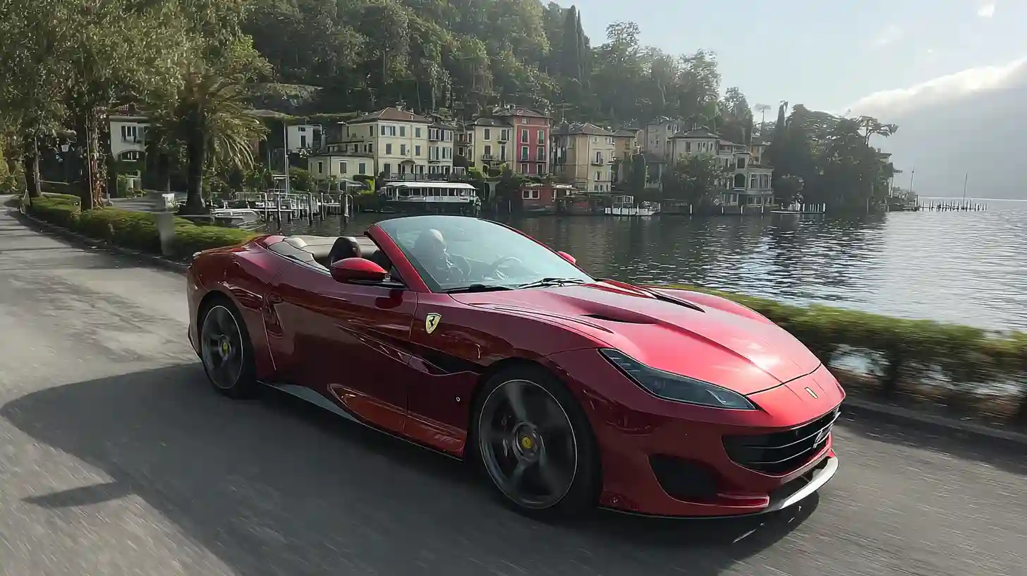 ferrari portofino noleggio milano 11