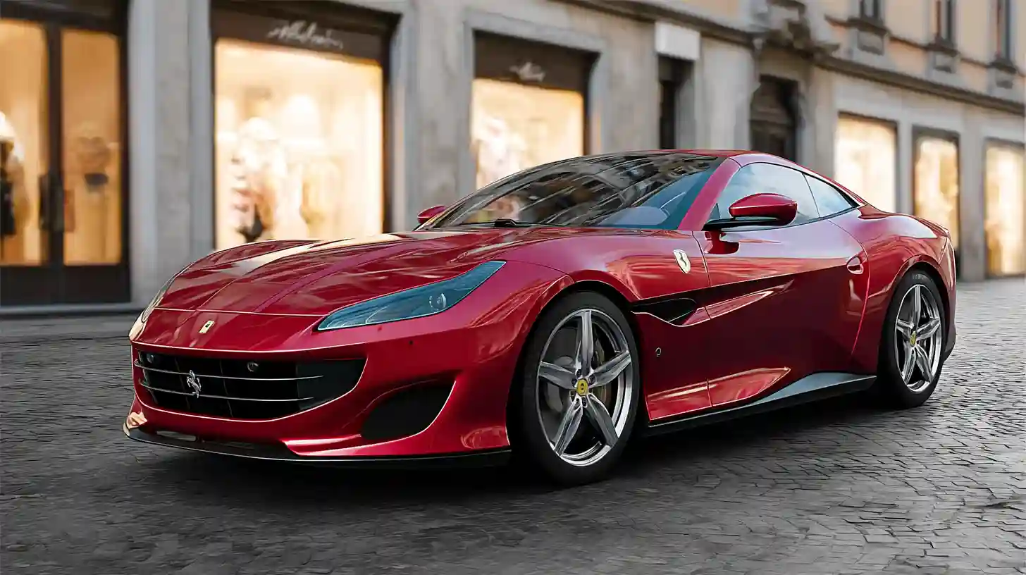 ferrari portofino noleggio milano 8