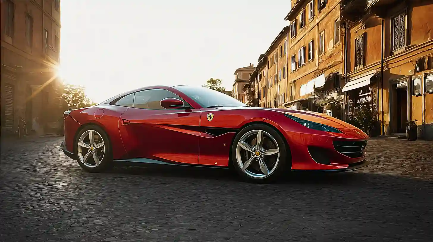 ferrari portofino noleggio roma 10