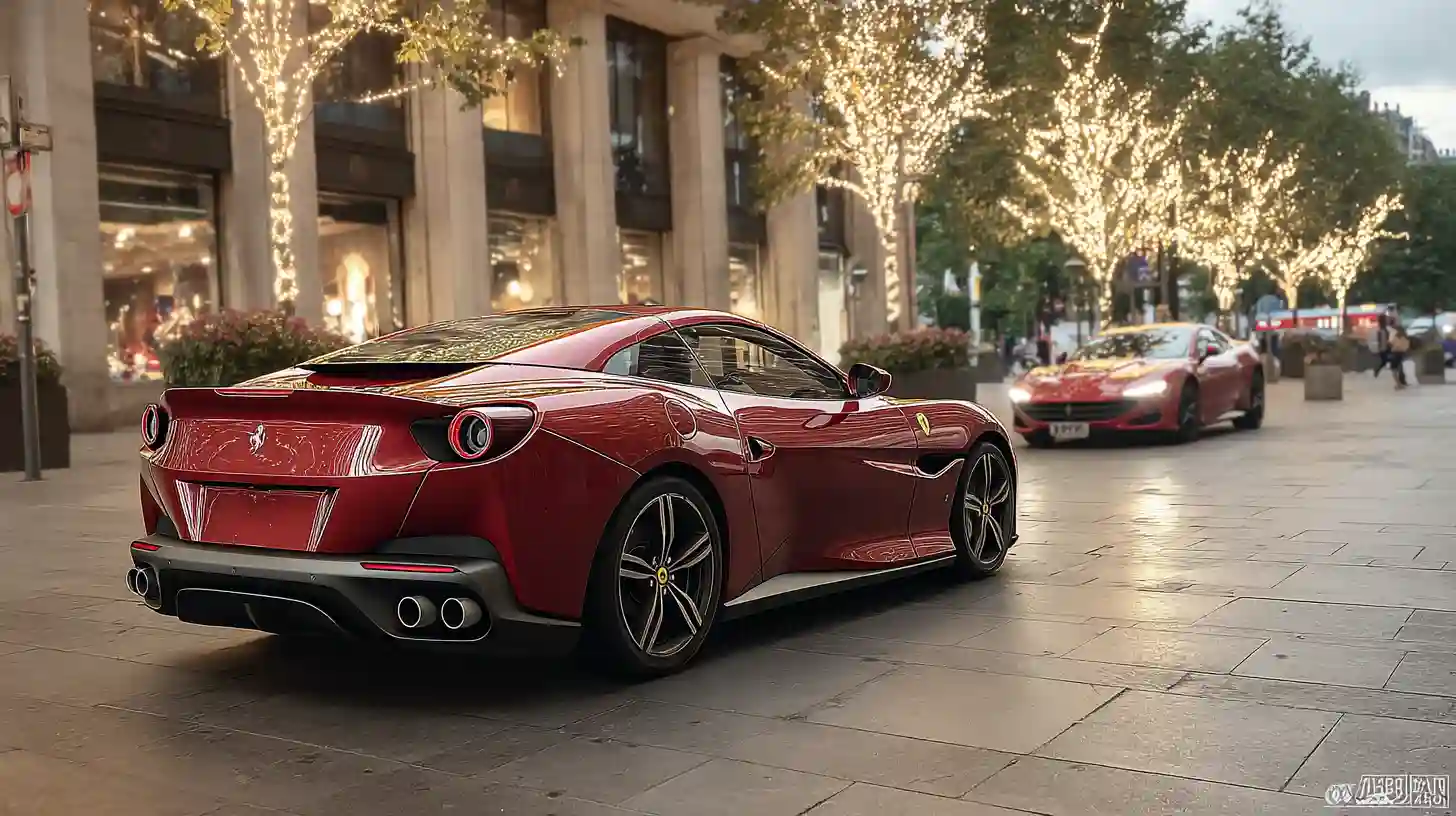 ferrari portofino noleggio roma 4