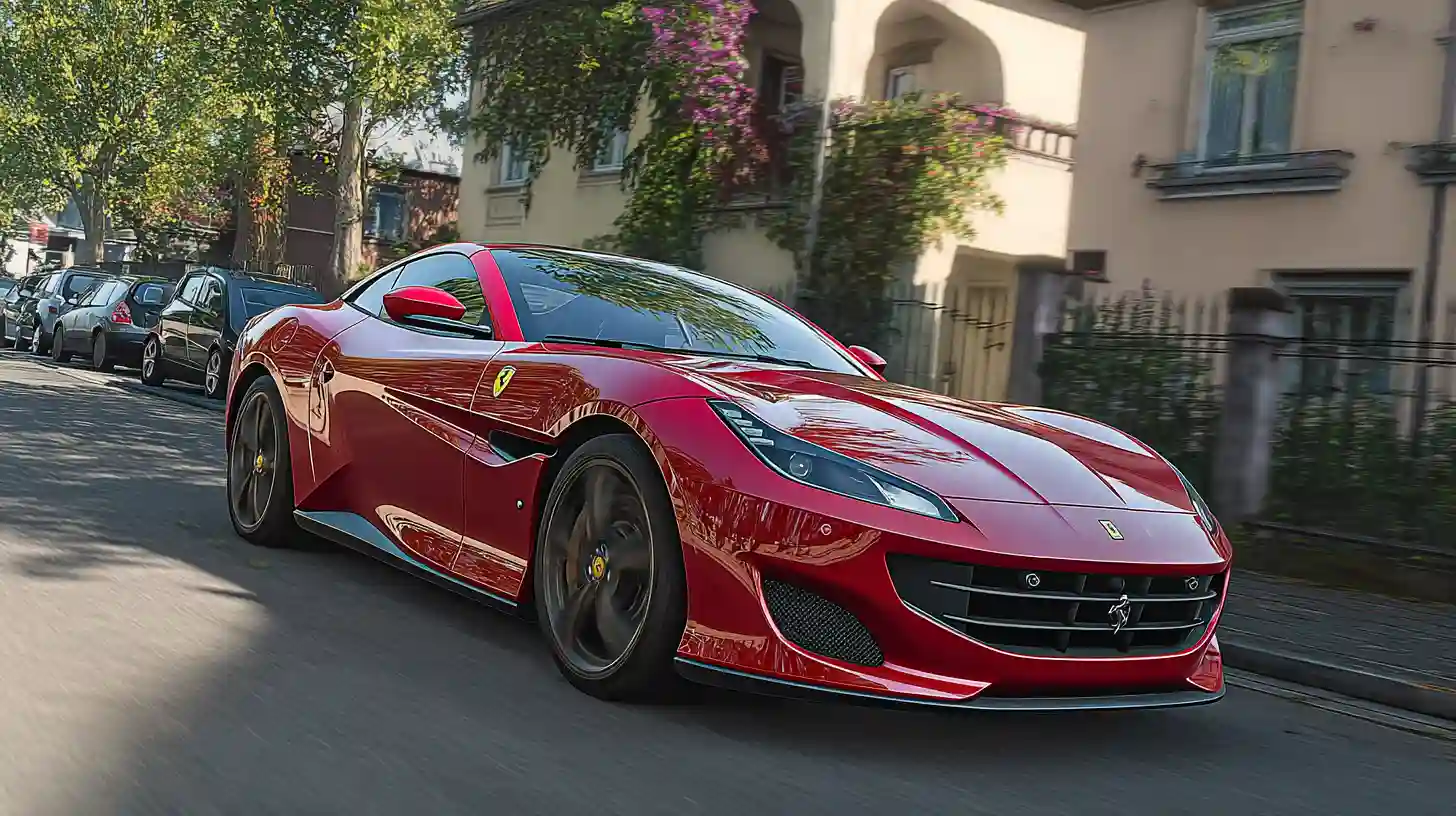 ferrari portofino noleggio roma 5