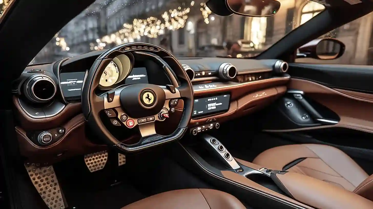 ferrari portofino noleggio roma 6