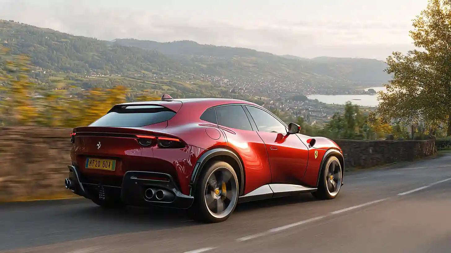 ferrari purosangue noleggio roma 11