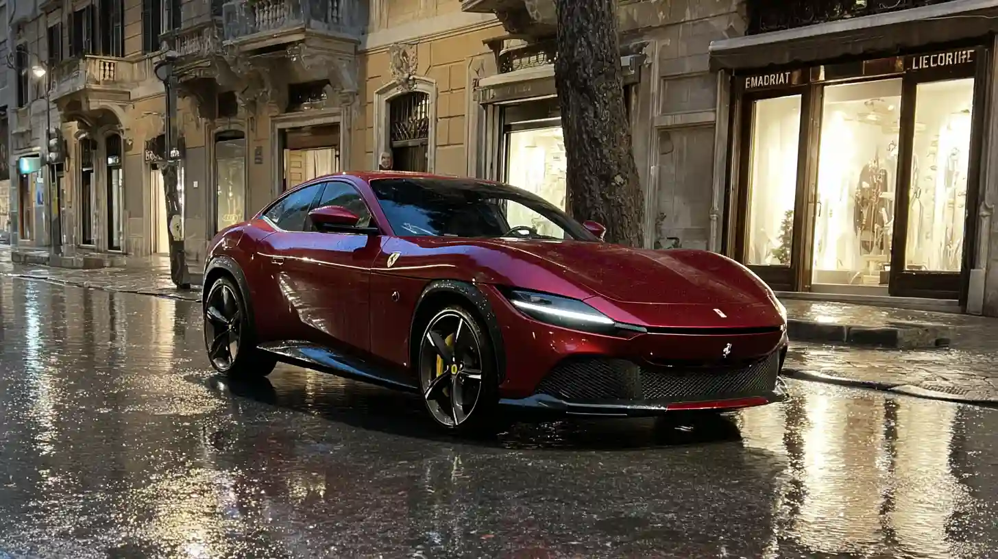 ferrari purosangue noleggio roma 12