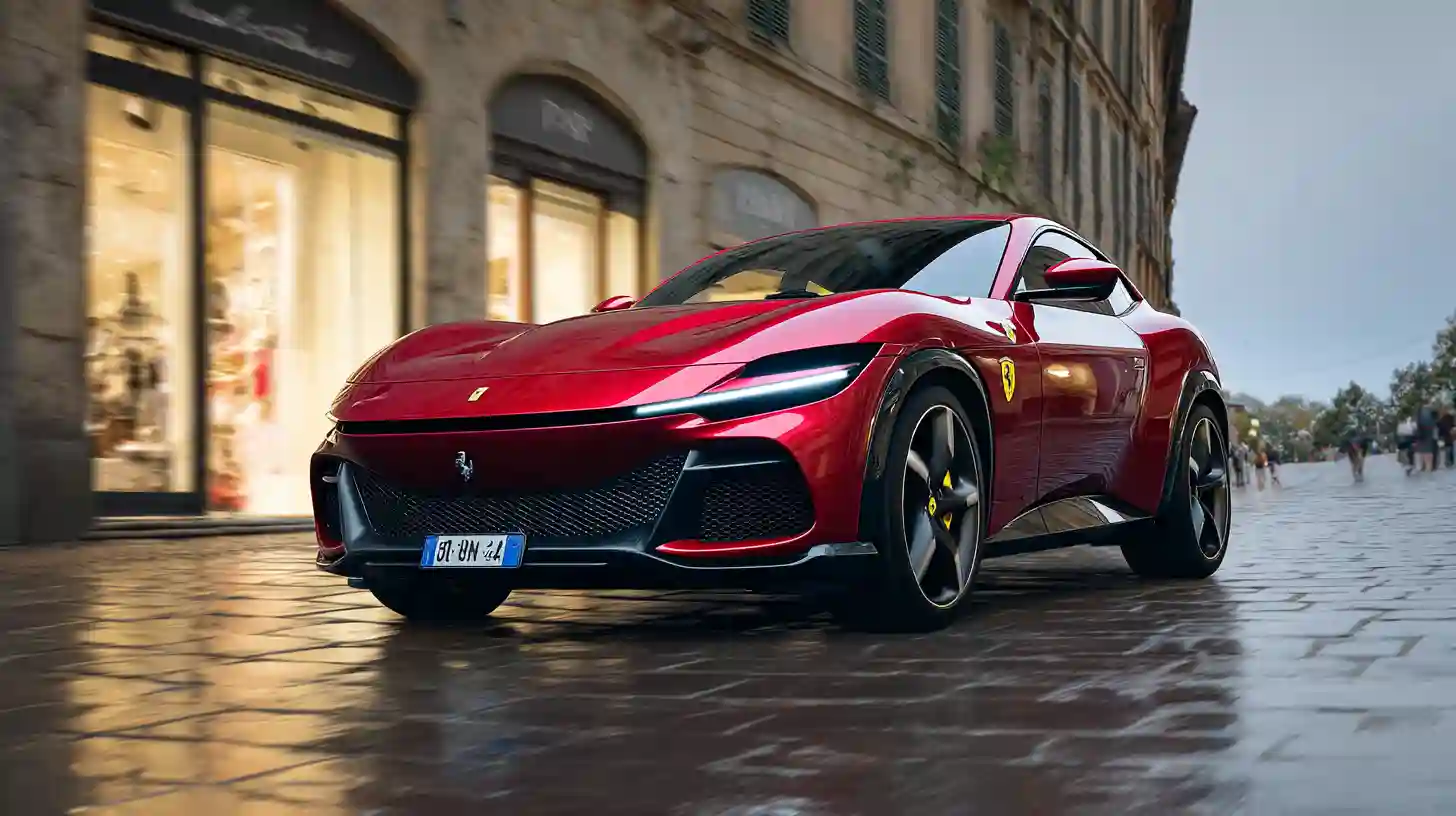 ferrari purosangue noleggio roma 3