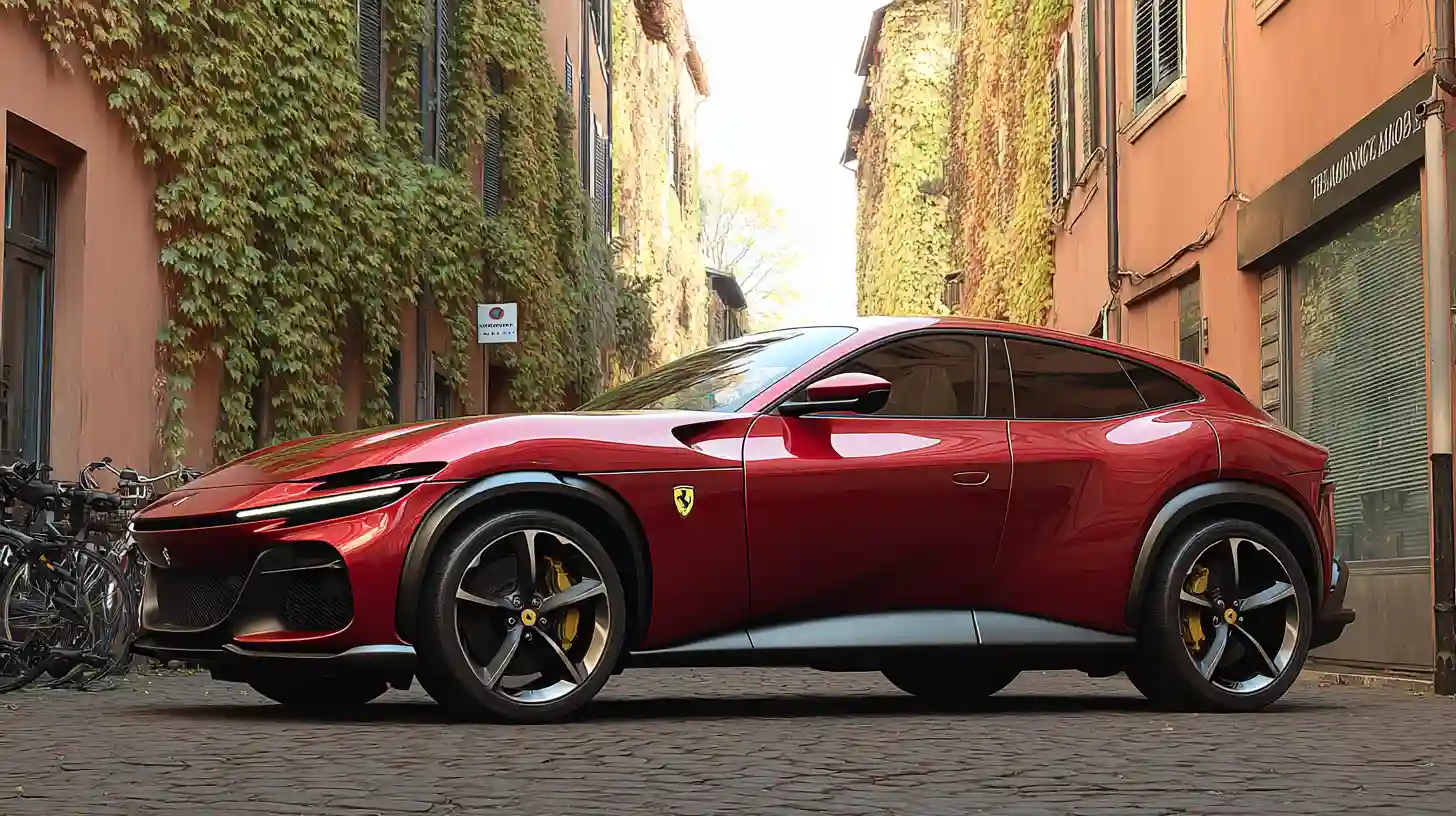 ferrari purosangue noleggio roma 4