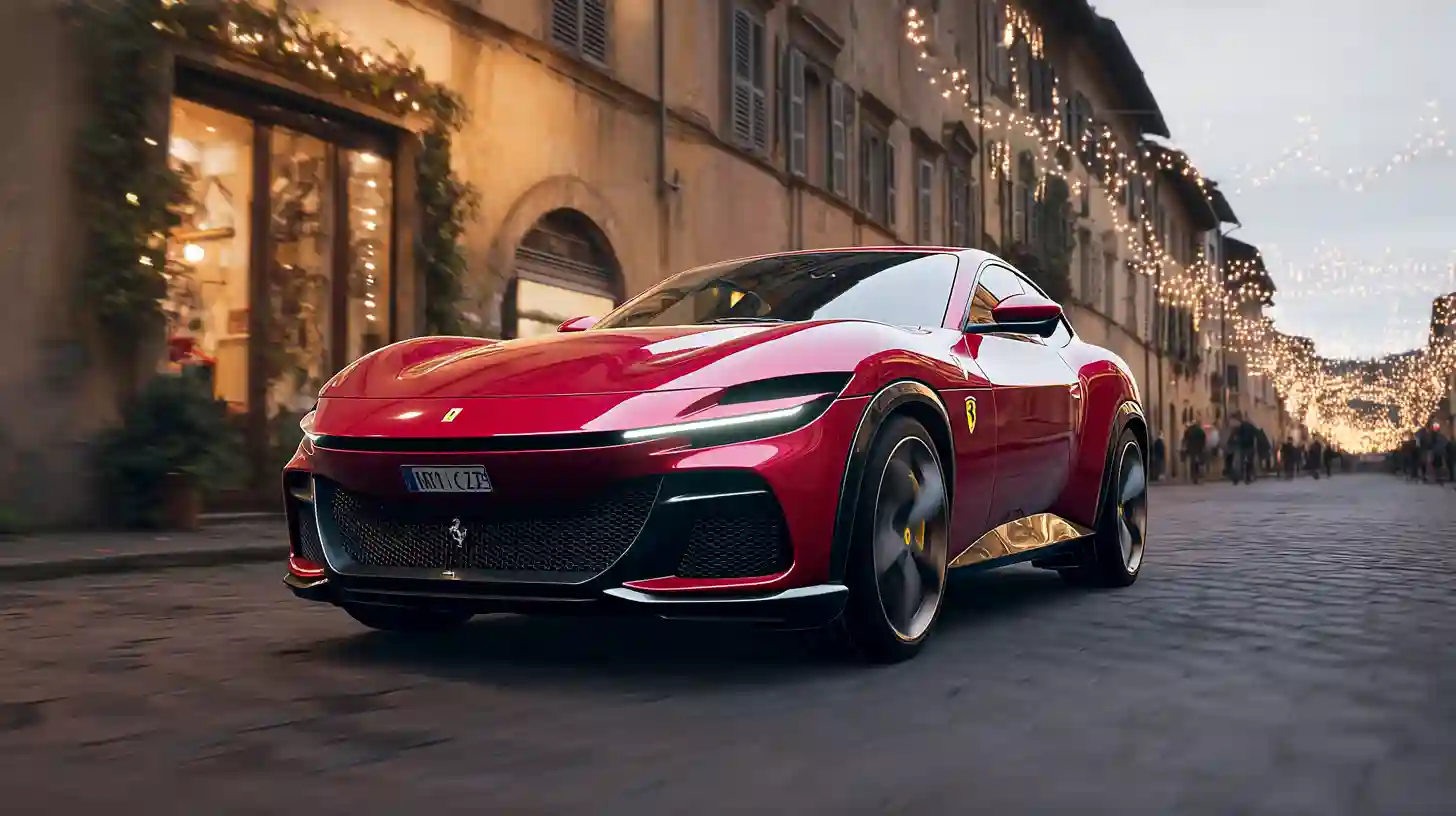 ferrari purosangue noleggio roma 5