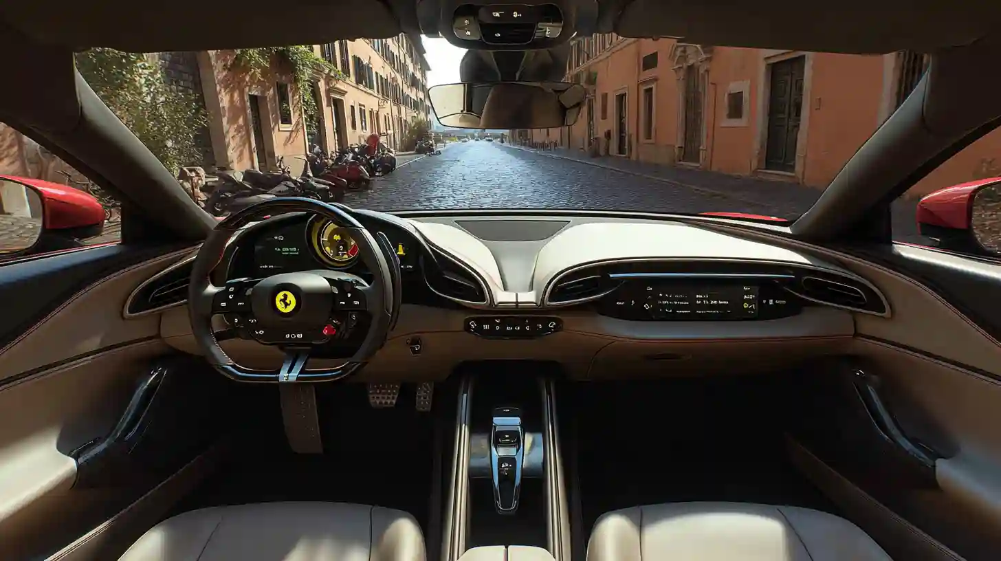 ferrari purosangue noleggio roma 6