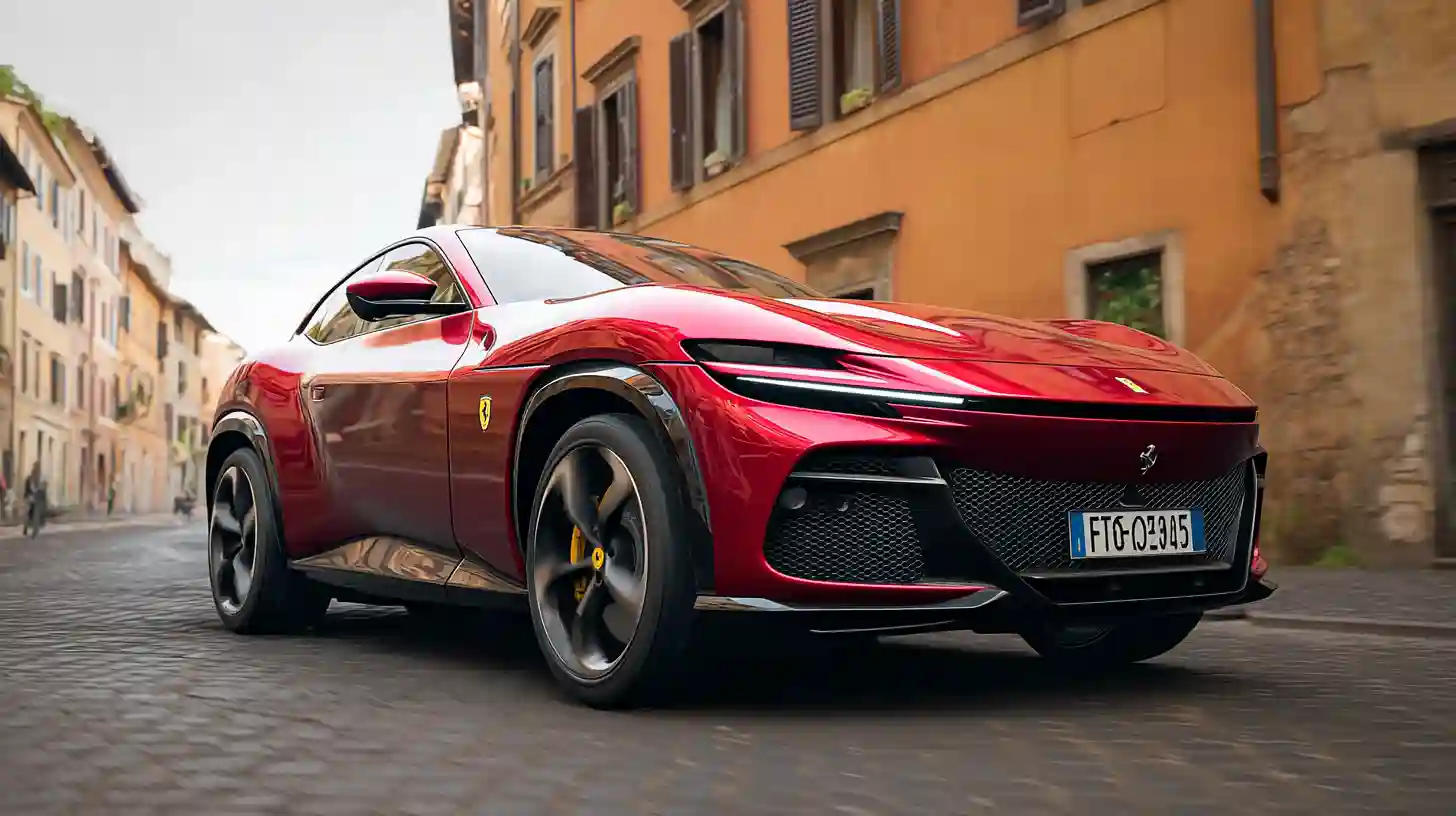 ferrari purosangue noleggio roma 9